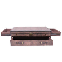 Vintage Streamer Trunk Coffee Table