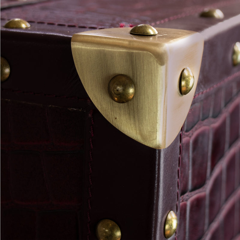 Heritage Trunk Bar - Burgundy
