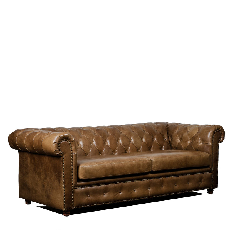 Gentleman’s Club Three Seater Chesterfield Sofa