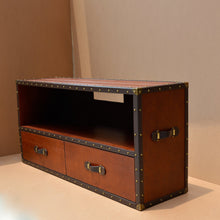 Load image into Gallery viewer, Streamer Trunk Plasma TV Console
