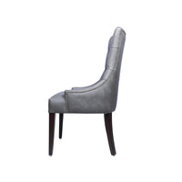 Heritage Dining Chair in Charcoal Grey