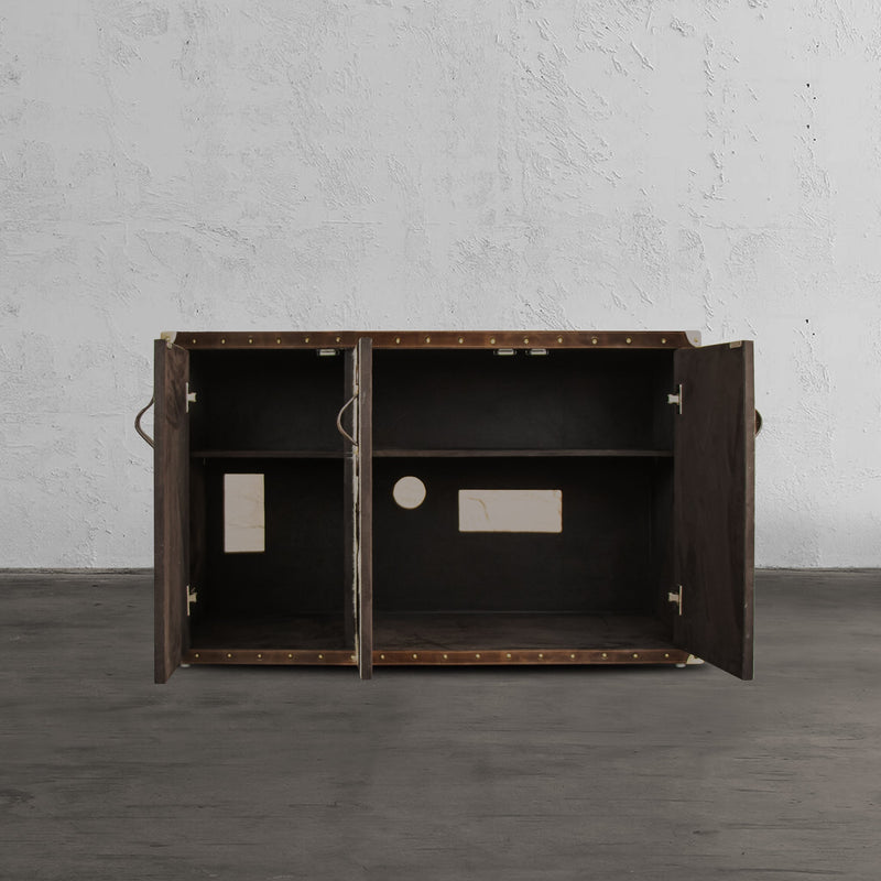 Hair-on Sideboard - Natural Brown