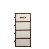 Vintage Trunk Chest of Drawers - Cream