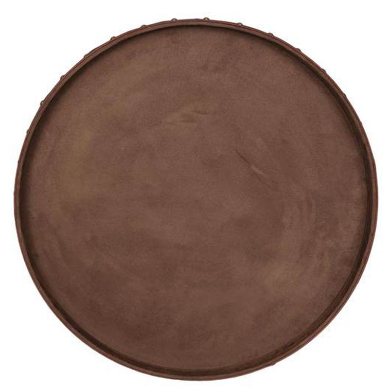Traditional Textile Round Pouffe