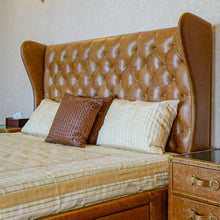 Load image into Gallery viewer, Chesterfield Wing Back Bed
