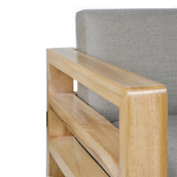 Nordic Single Seater Couch - Grey