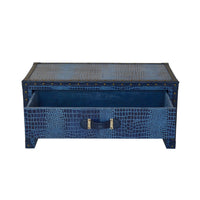 Bed Side Table - Vintage Blue
