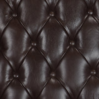 Directors Wing Chair in Espresso Brown