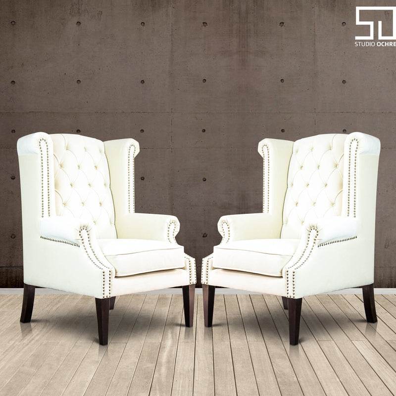 Heritage Chester Wing Chair in Fabric