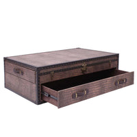 Vintage Streamer Trunk Coffee Table