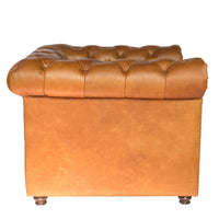 Gentleman's Club Single Seater Chesterfield Sofa