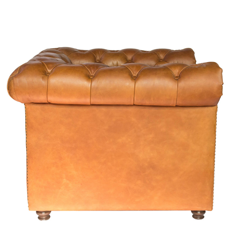 Gentleman's Club Single Seater Chesterfield Sofa