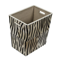 Sofia Genuine Hair-on Leather 20 L Laundry Bin