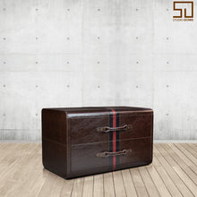 Load image into Gallery viewer, Bed Side Table Large - Vintage Brown

