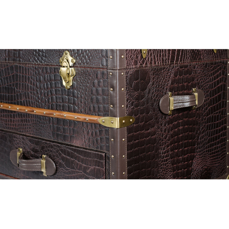 Vintage Streamer Trunk Chest cum Coffee Table
