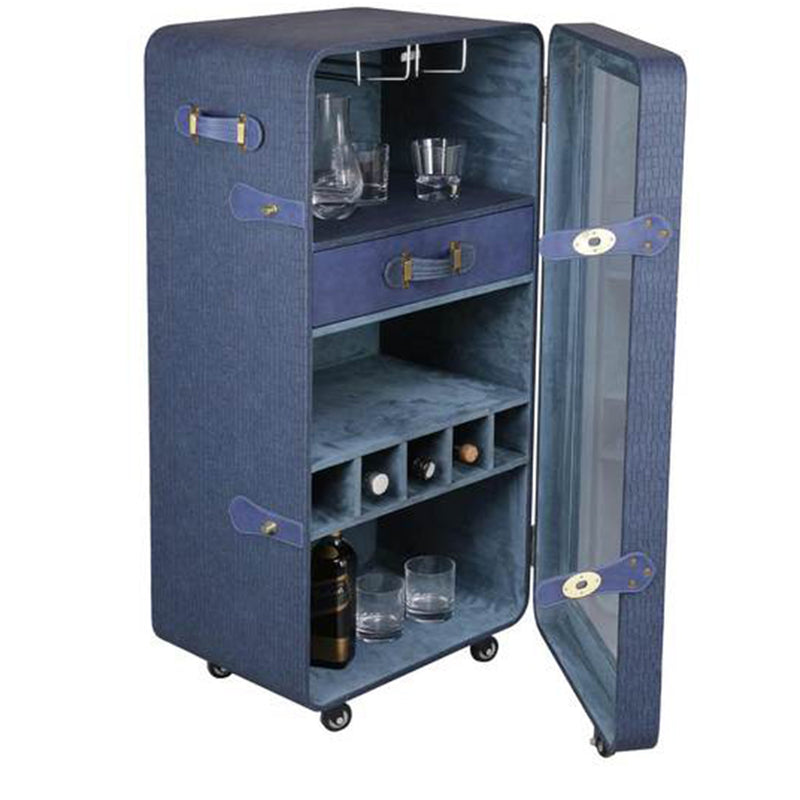 Single Door Streamer Bar - Blue