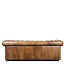 Load image into Gallery viewer, Gentleman’s Club Three Seater Chesterfield Sofa
