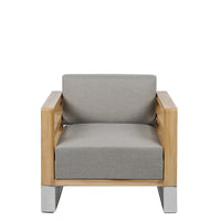 Nordic Single Seater Couch - Grey