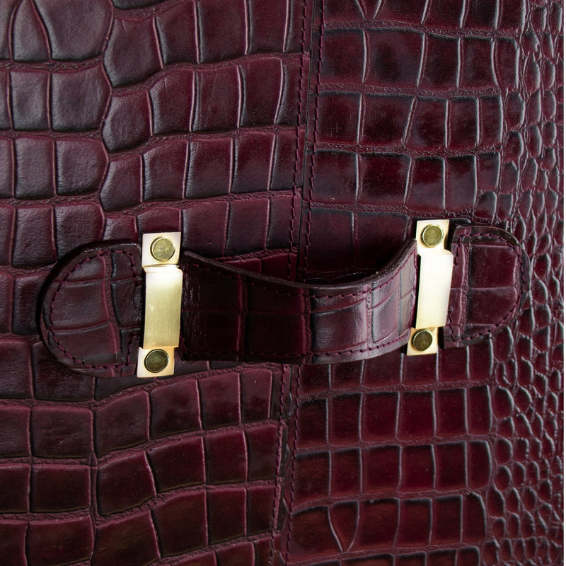 Heritage Trunk Bar - Burgundy