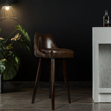 Load image into Gallery viewer, Manhattan Bar Stool with Curved Back
