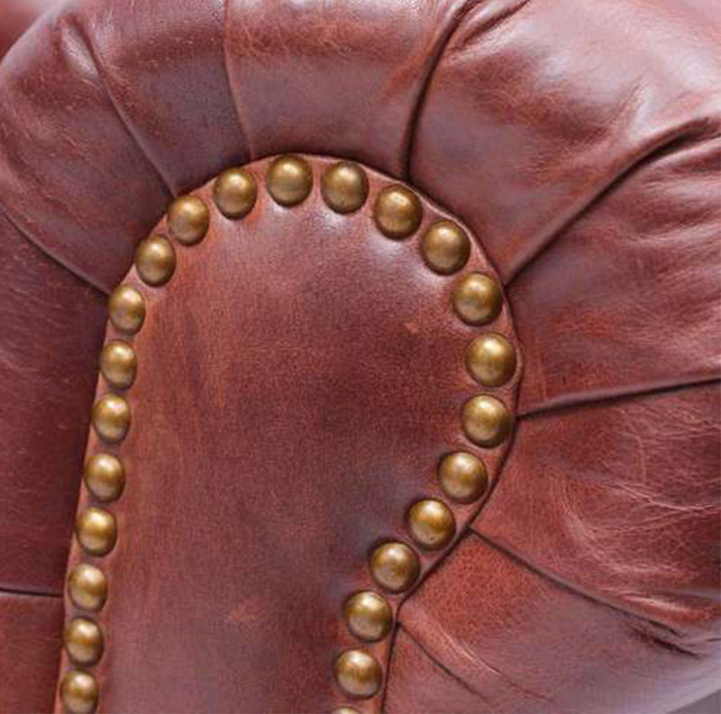 Gentleman's Club Single Seater Chesterfield Sofa