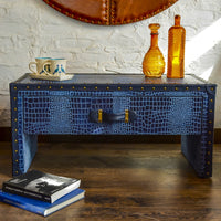 Bed Side Table - Vintage Blue