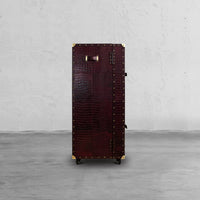 Heritage Trunk Bar - Burgundy
