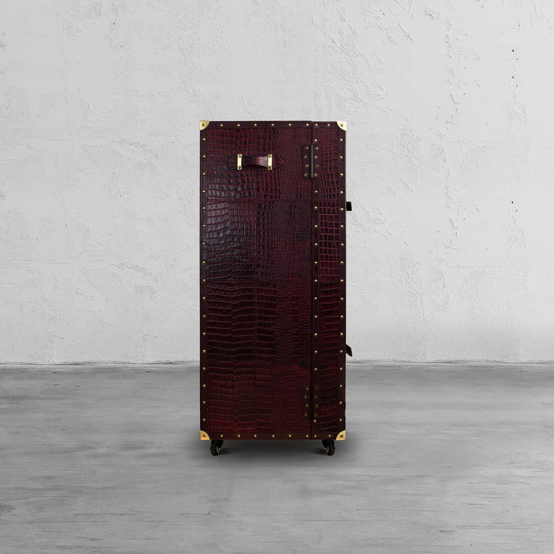 Heritage Trunk Bar - Burgundy