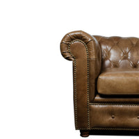 Gentleman’s Club Three Seater Chesterfield Sofa