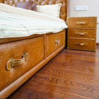 Chesterfield Wing Back Bed