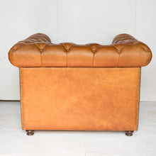 Load image into Gallery viewer, Gentleman&#39;s Club Single Seater Chesterfield Sofa
