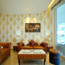 Load image into Gallery viewer, Gentleman&#39;s Club Three Seater Chesterfield Sofa
