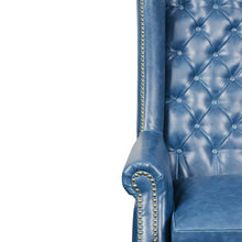 Load image into Gallery viewer, Heritage Wing Chair in Blue
