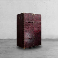 Heritage Trunk Bar - Burgundy