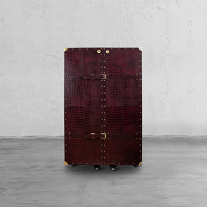 Heritage Trunk Bar - Burgundy