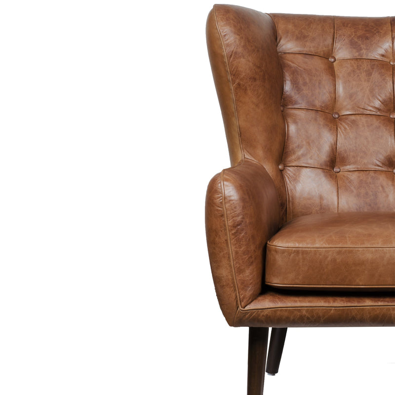 Dorchester Curved Back Wing Chair