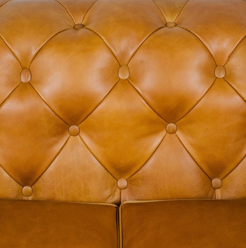Gentleman's Club Two Seater Chesterfield Sofa