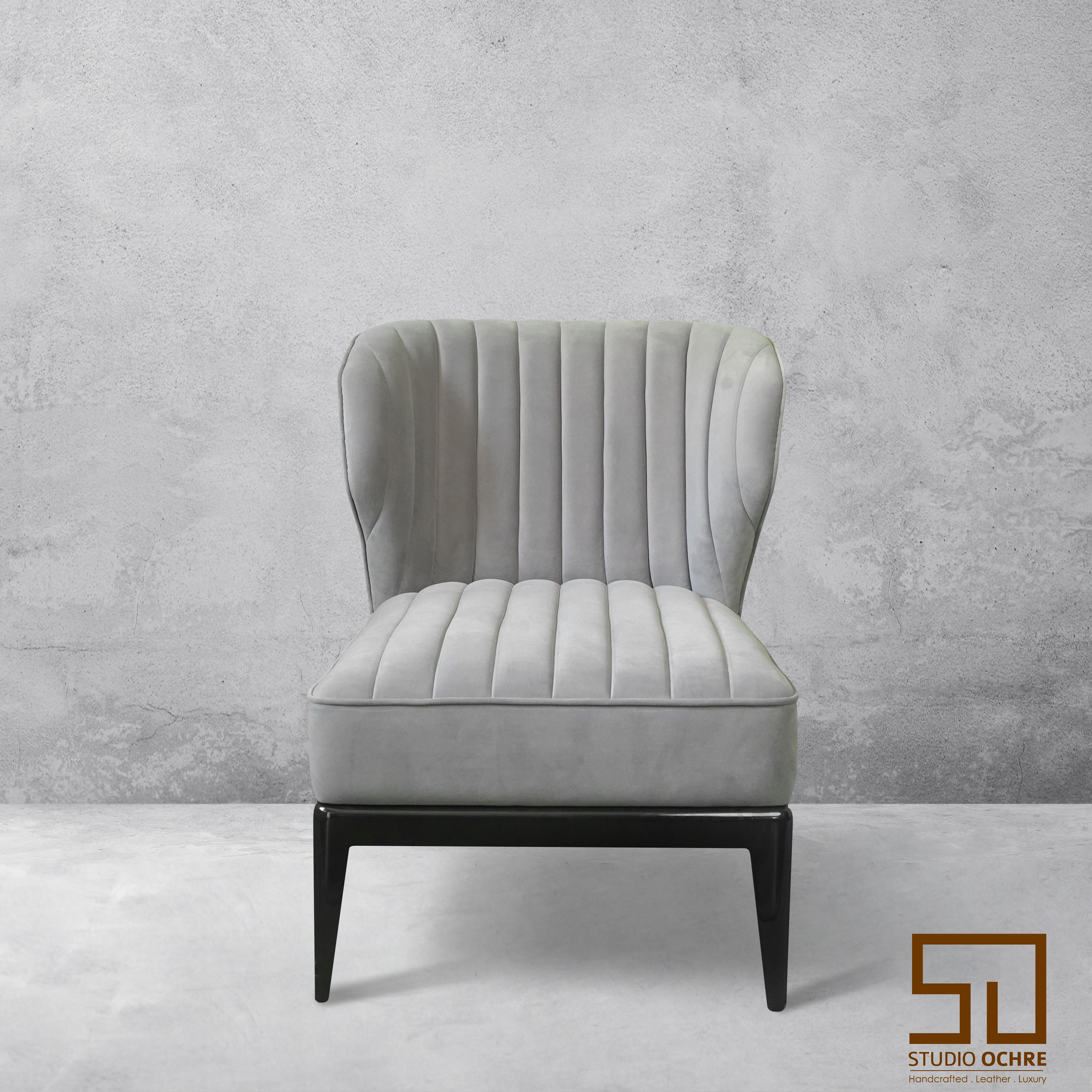 Directors Wing Chair in Espresso Brown