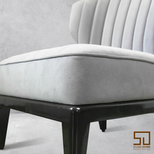 Load image into Gallery viewer, Directors Wing Chair in Espresso Brown
