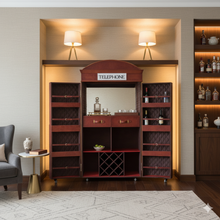 Load image into Gallery viewer, London Telephone Booth Portable Bar
