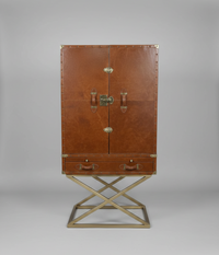 Vintage tan bar on Stand
