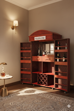 Load image into Gallery viewer, London Telephone Booth Portable Bar
