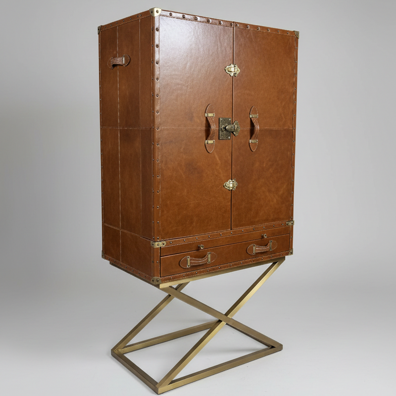 Vintage tan bar on Stand