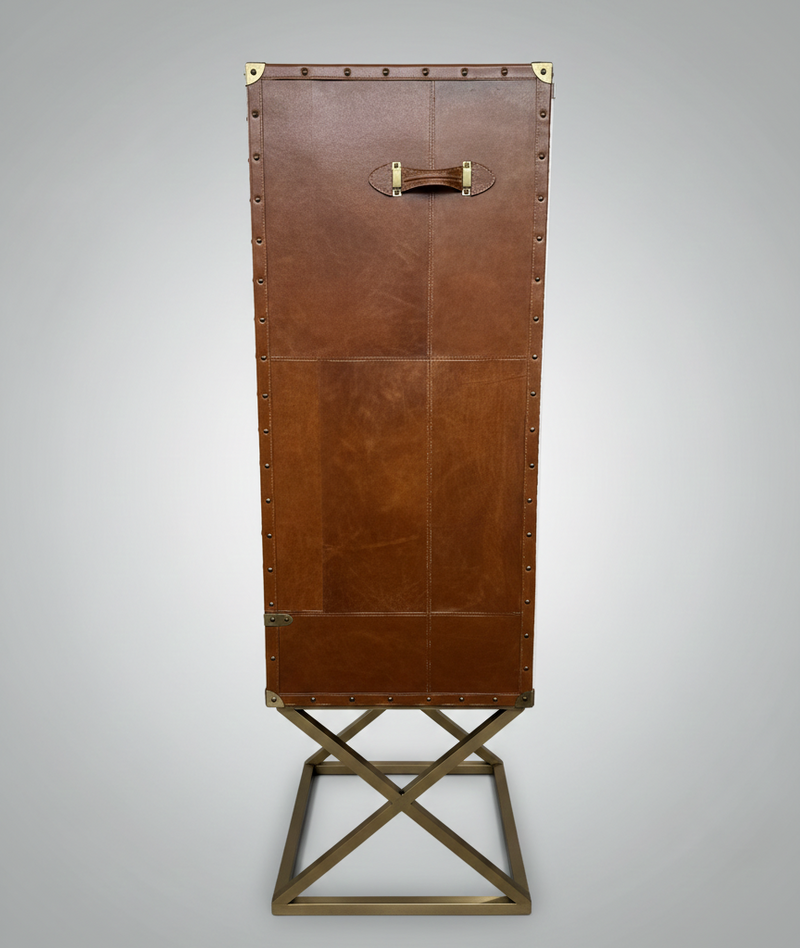 Vintage tan bar on Stand