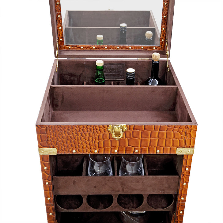 Gentleman’s Whisky Bar - Vintage Tan