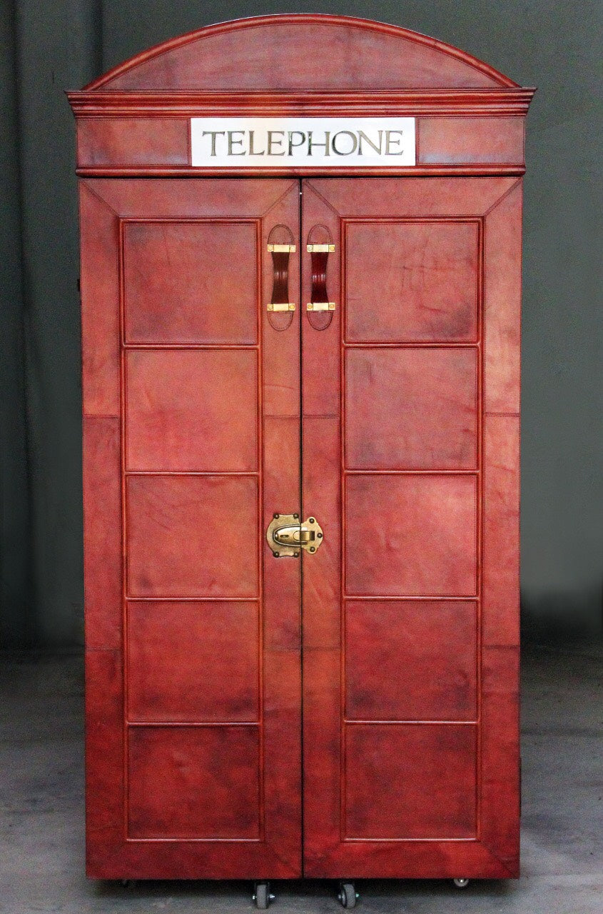 London Telephone Booth Portable Bar