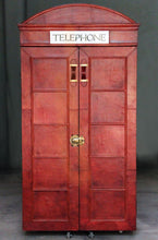 Load image into Gallery viewer, London Telephone Booth Portable Bar
