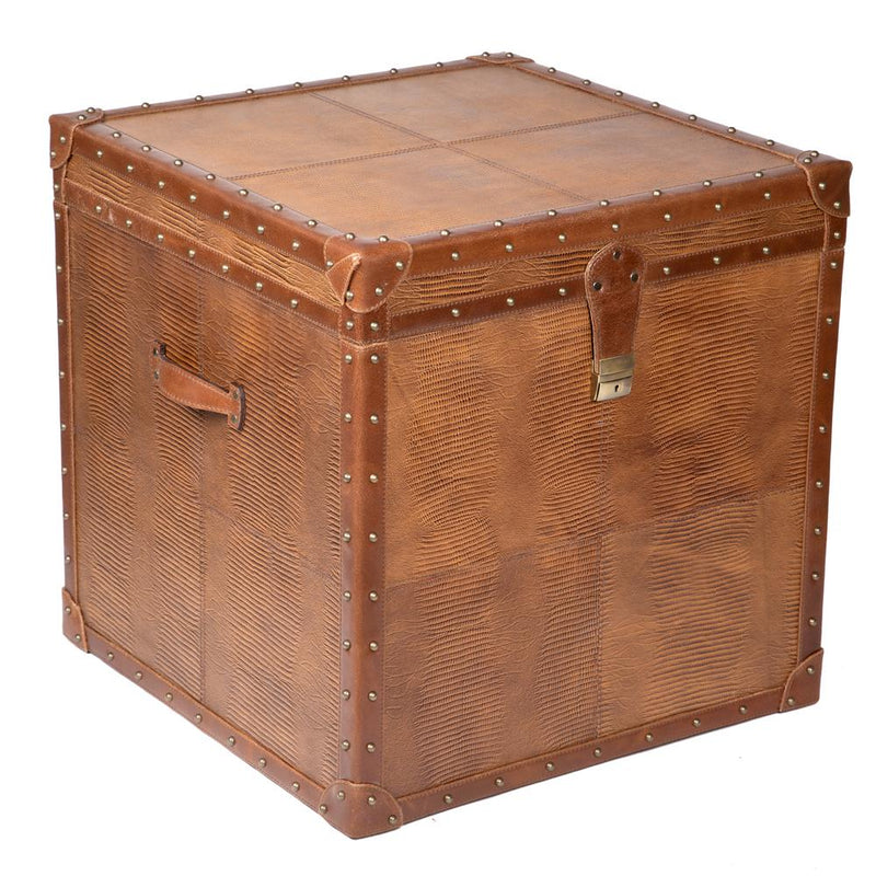 Heritage Mini Trunk- Vintage Tan