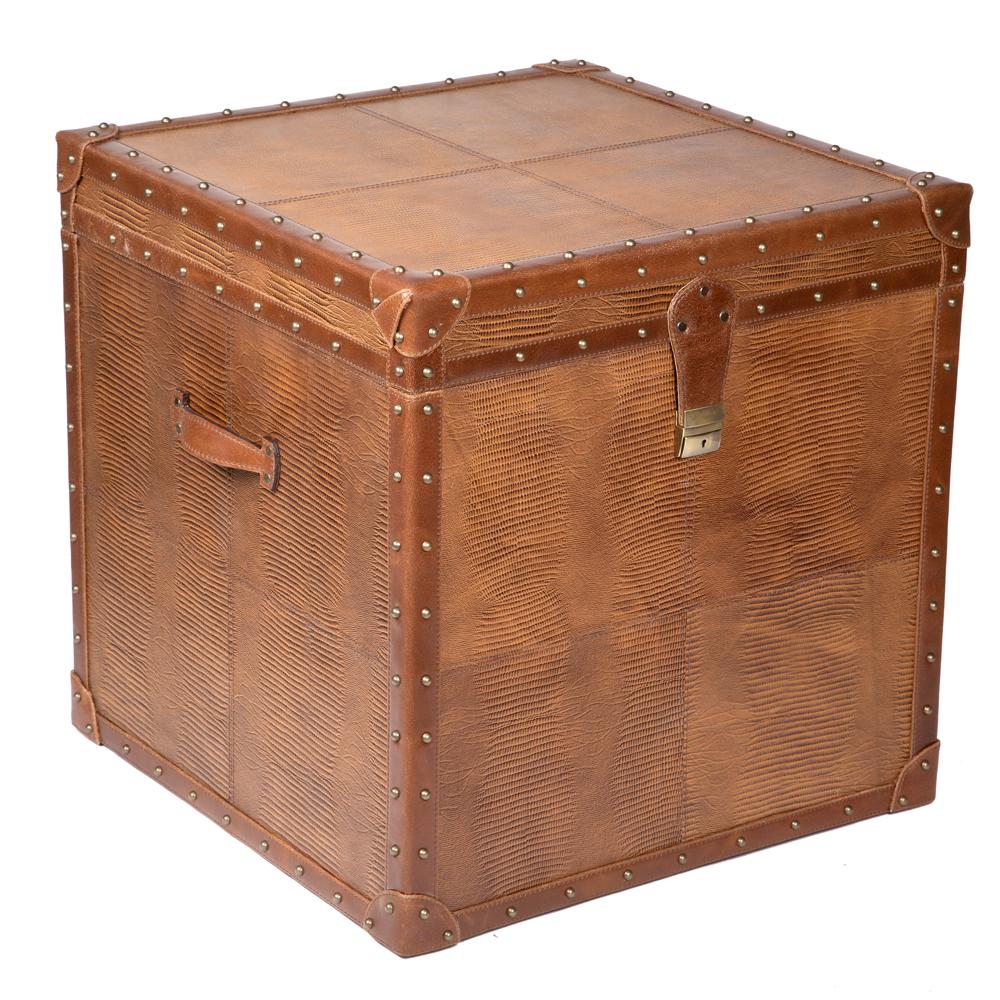 Heritage Mini Trunk- Vintage Tan