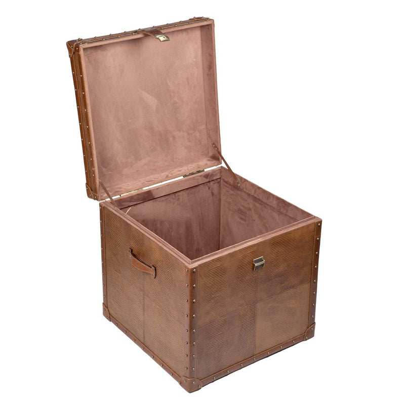 Heritage Mini Trunk- Vintage Tan